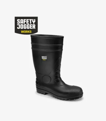 Safety Jogger Hercules S5 FO gum boots with steel midsole and heel energy absorption in Pakistan.