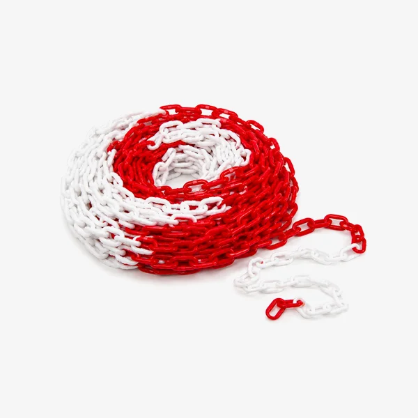 Barricade Chain Red & White 8MM × 20M