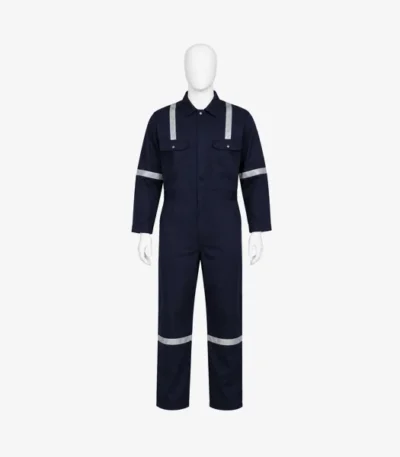 Cotton Coverall Navy Blue