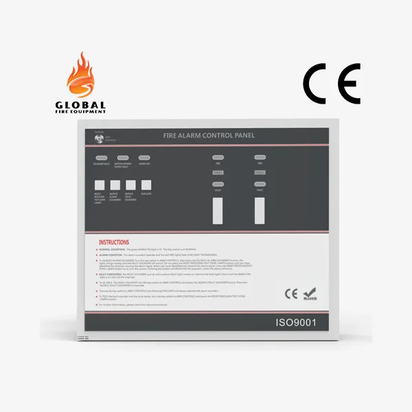 4 Zone Conventional Fire Alarm Control Panel