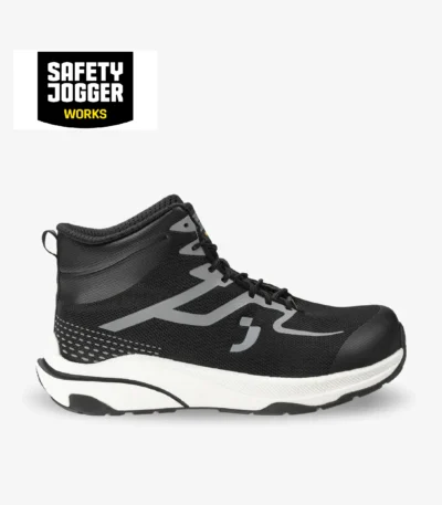 Safety Jogger Freedom S1PS Mid safety shoes for men with metal free toe cap in Pakistan.