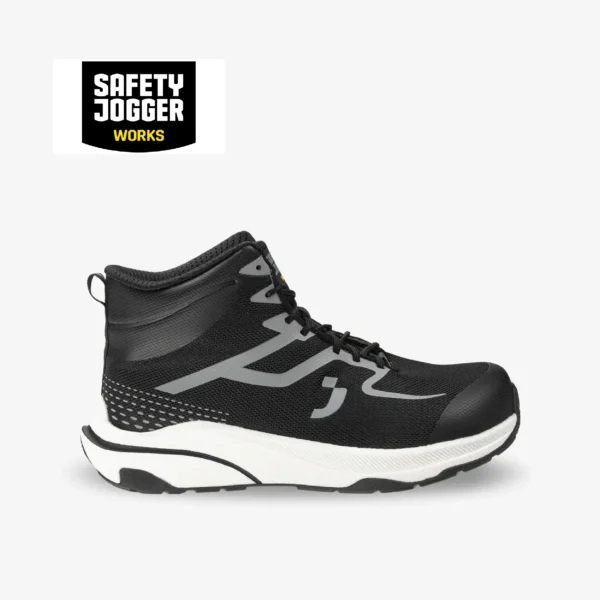 Safety Jogger Freedom S1PS Mid safety shoes for men with metal free toe cap in Pakistan.